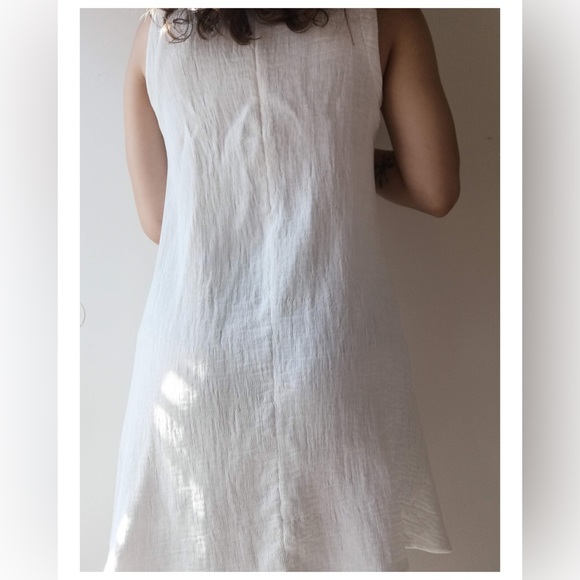 White Sheer Dress - Picture 4 of 5